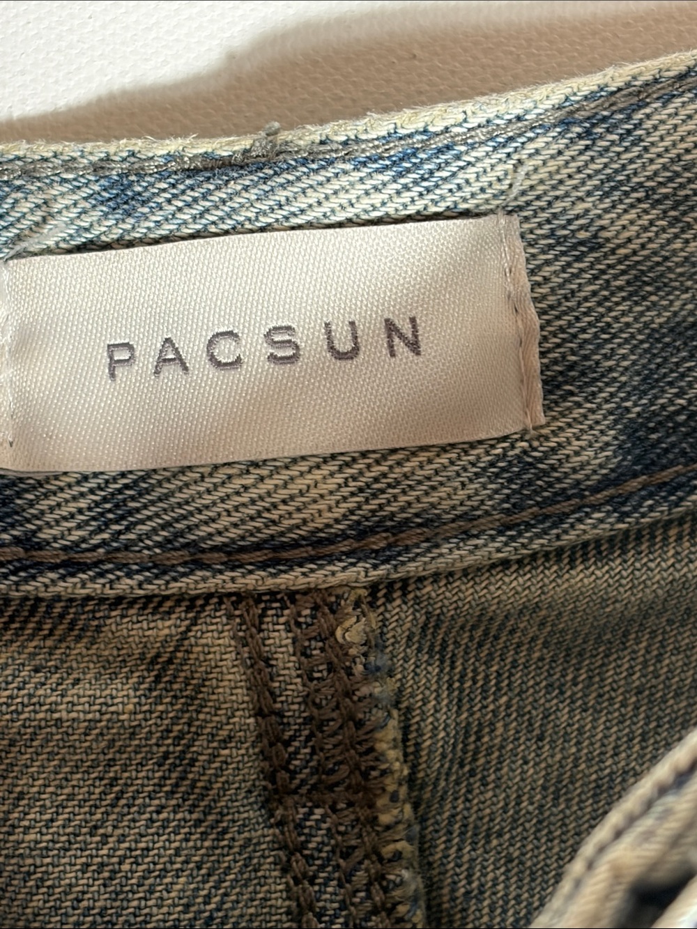 PacSun Casey Low Rise Baggy Jeans Women’s Size 24 Light Wash Wide Leg Denim - Picture 4 of 4
